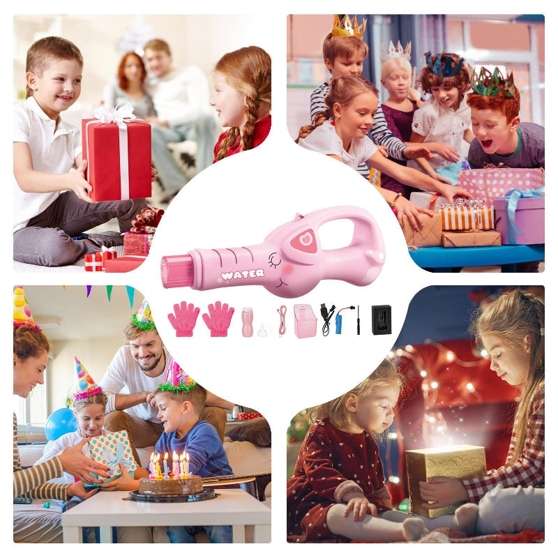 Electric Bubble Maker – z możliwością ładowania i podświetleniem dla dzieci