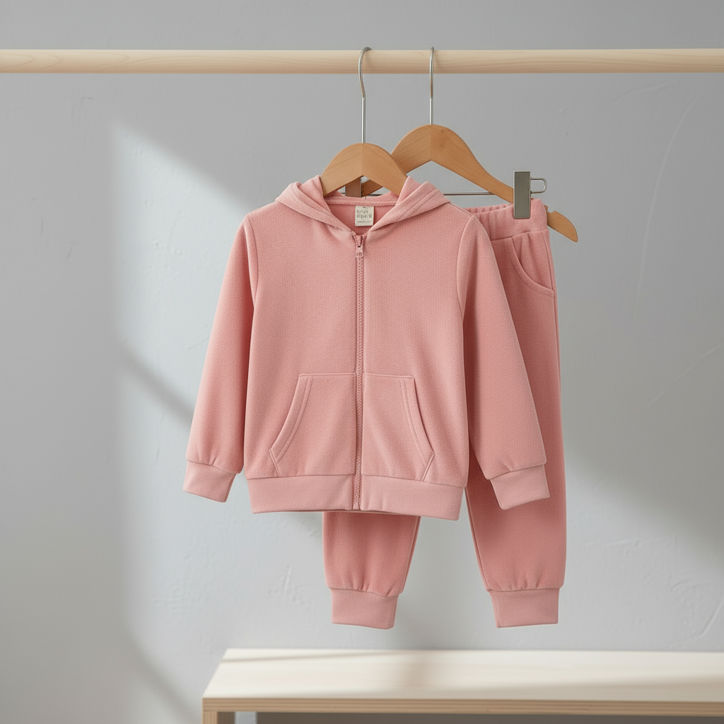 Mini Fashion™ – Miękki i ciepły – dres dżinsowy