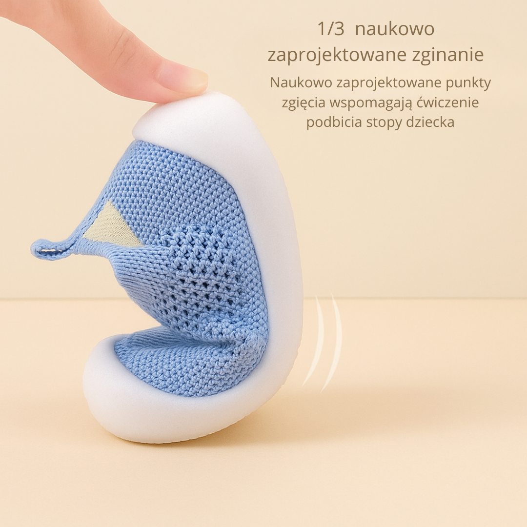 HappyFeet Comfy™ - Antypoślizgowe buciki - Trampki dziecięce