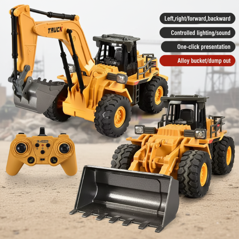 Power Machines – Realistyczny i edukacyjny – RC pojazd budowlany