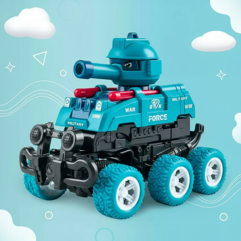 TankHero – Aktywny i wytrzymały - zabawkowy czołg z funkcją strzelania