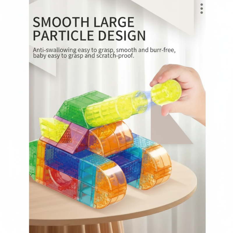 MagniCube – Kreatywne i edukacyjne – zestaw magnetycznych klocków konstrukcyjnych