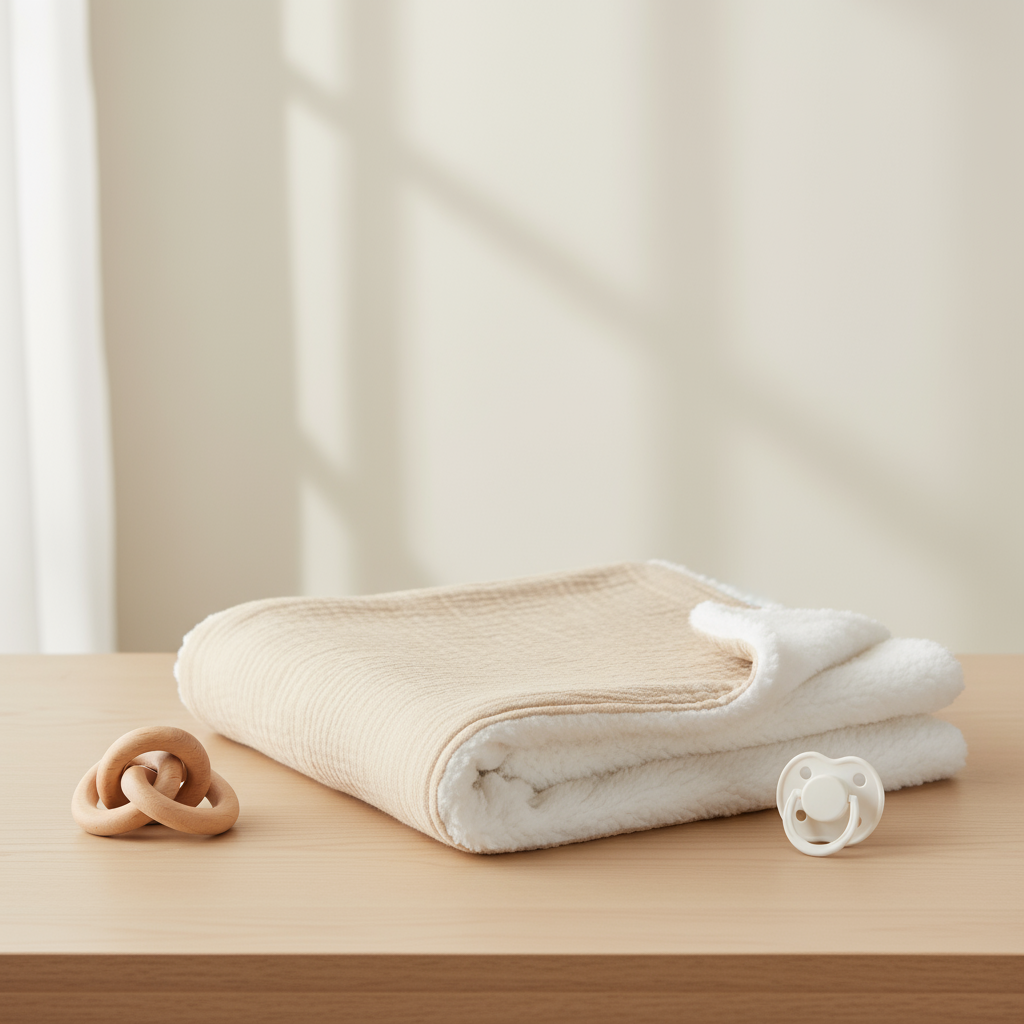 SnuggleBear – Premium Gruby i miękki kocyk dla niemowląt