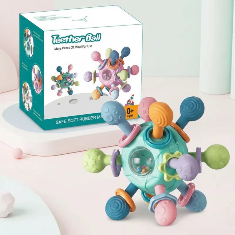 CalmChew – Delikatny i bezpieczny – silikonowy gryzak 3 w 1