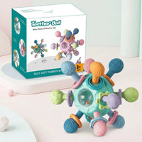 Thumbnail for CalmChew – Delikatny i bezpieczny – silikonowy gryzak 3 w 1