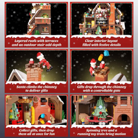 Thumbnail for ChristmasHome – Świątecznie i kreatywnie – zestaw do zbudowania domku bożonarodzeniowego