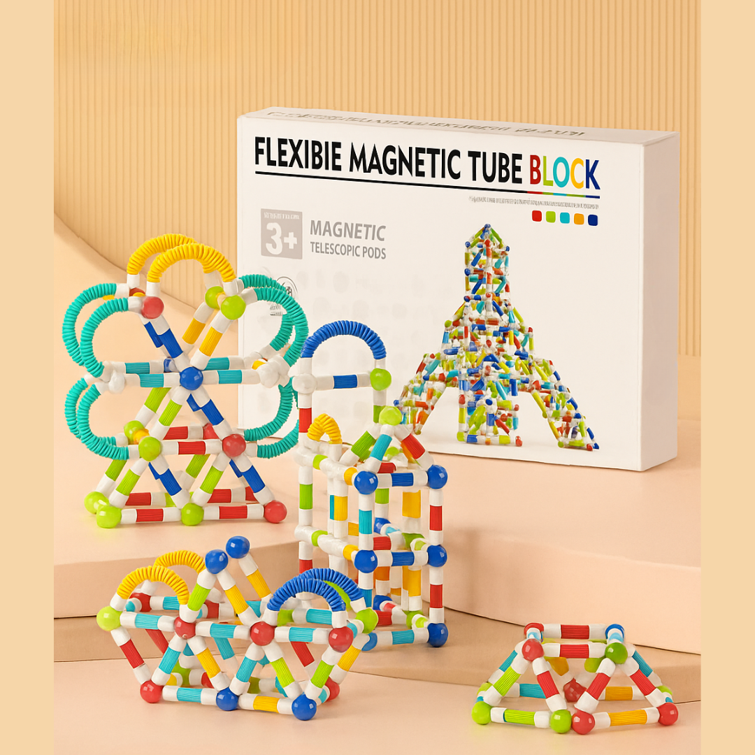 Magnetic Sticks - Niekończące się budowanie - elastyczne patyczki magnetyczne