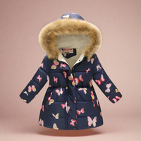 Thumbnail for CozyTrend – Elegancka i przytulna – pikowana kurtka zimowa dla dziewczynek