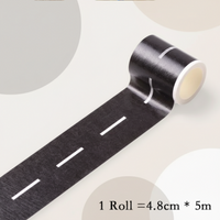 Thumbnail for KidoTape – Kolorowy i praktyczny – zestaw taśm samoprzylepnych z motywem dróg