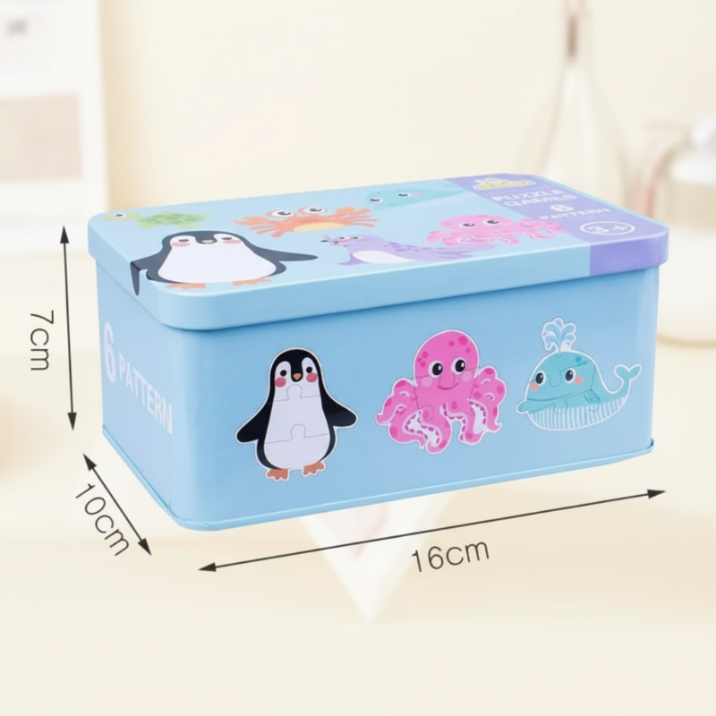 BrainBox – Nauka i zabawa – Drewniana układanka 3D