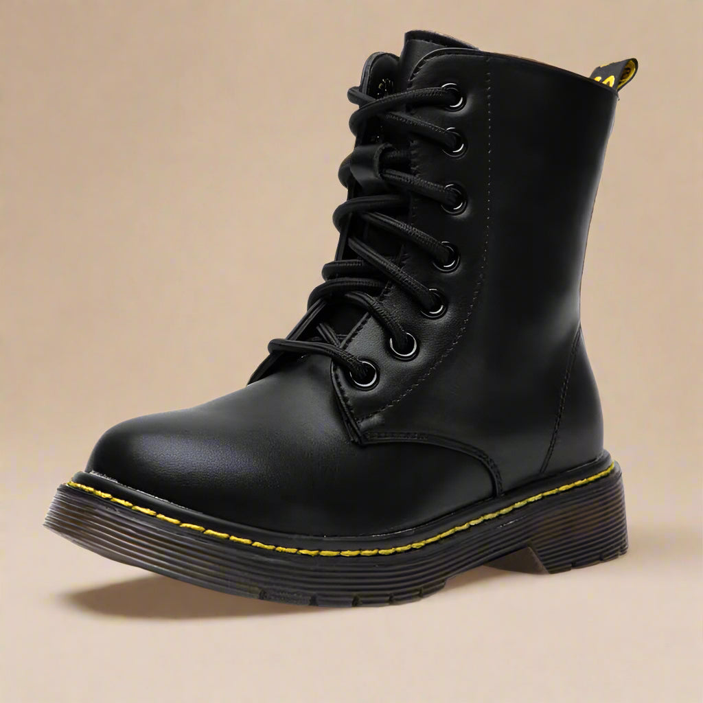 BlackLine – Mocne i wygodne – sznurowane buty wojskowe