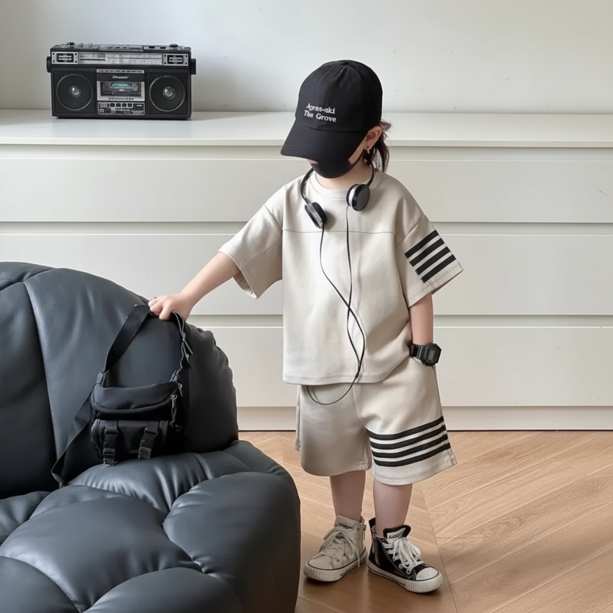 MiniSport – Sports & Casual – 2-częściowy zestaw składający się z szortów i koszulki