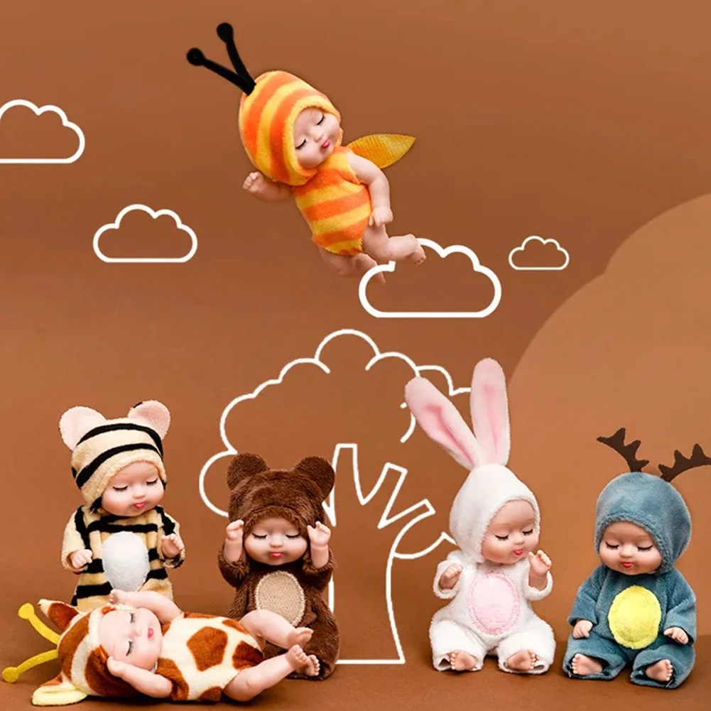 LittleDolly – Urocze i przytulne – laleczka w wesołym kostiumie zwierzęcym