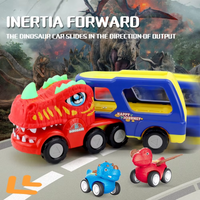 Thumbnail for DinoDrive – Kreatywny i pełen przygód – zestaw do zabawy „Ciężarówka 5 w 1”
