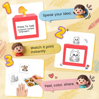 Thumbnail for StickerMagic – Edukacyjne i kreatywne – drukarka naklejek z AI dla dzieci