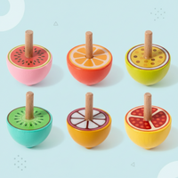 Thumbnail for ColorSpin – Drewniane i zabawne – drewniana bączka Fidget