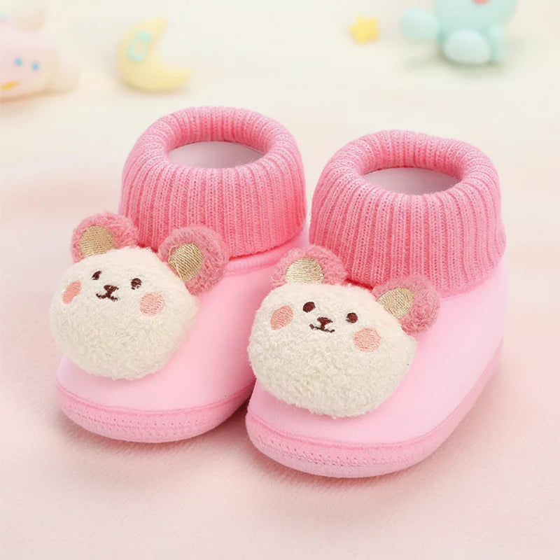 CuddleSteps – Ciepłe i antypoślizgowe – kapcie dla dzieci z motywami zwierzęcymi