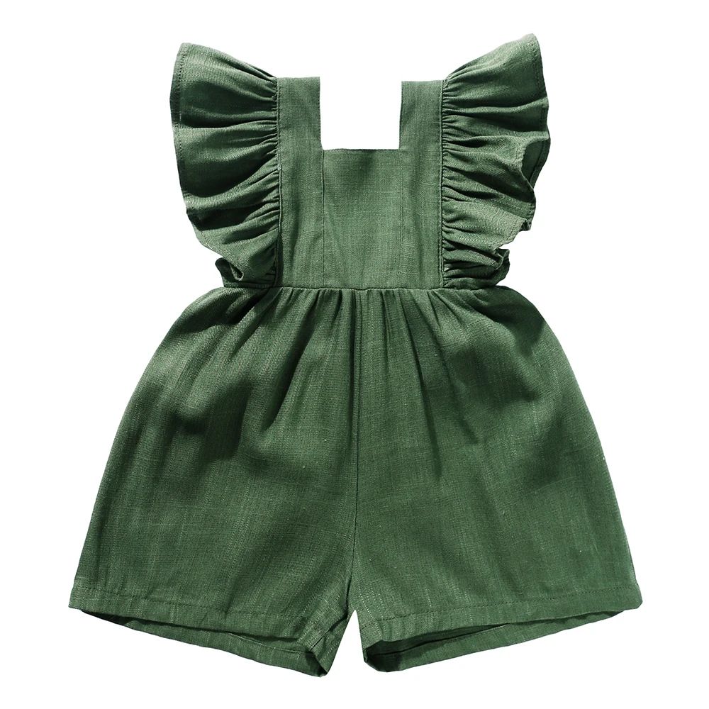 Mini Fashion™ - Letni i uroczy - dziecięcy kombinezon dla dziewczynek