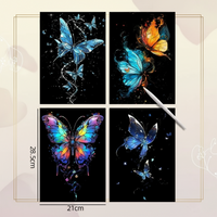 Thumbnail for GlowArt – Glow-in-the-dark – zestaw kart zdrapek