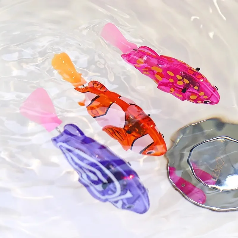 TinySwim – Zabawa i ruch – elektroniczna rybka do pływania z diodą LED