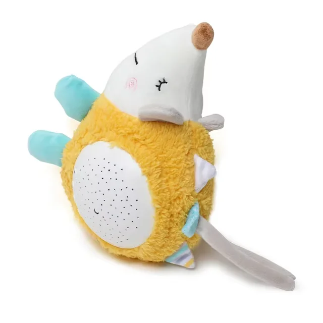 StarPlush – Miękki i uspokajający – przytulanka z lampką nocną