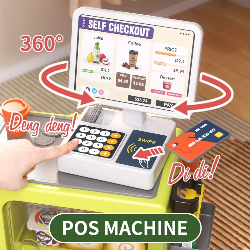 PlaySmart – Kreatywne i edukacyjne – zestaw do zabawy „Supermarket”