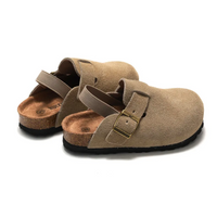 Thumbnail for LittleWalk – Wygodne i modne – sandały typu clogs z zamszu
