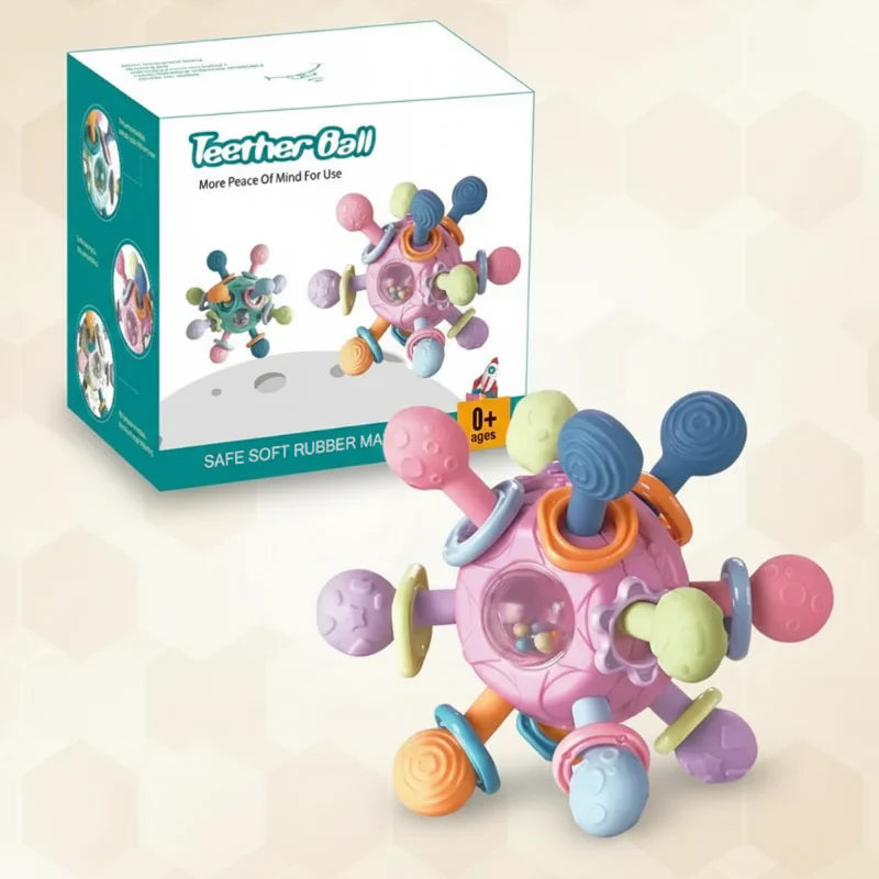 CalmChew – Delikatny i bezpieczny – silikonowy gryzak 3 w 1