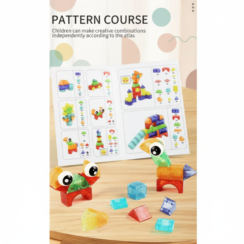 MagniCube – Kreatywne i edukacyjne – zestaw magnetycznych klocków konstrukcyjnych