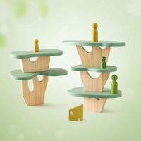 Thumbnail for Wooden Forest Blocks – Kreatywność i rozwój – zestaw drewnianych klocków do układania
