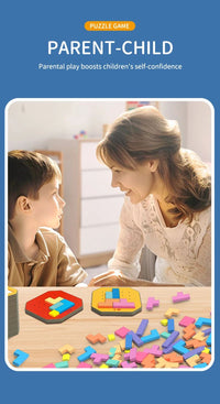 Thumbnail for Logic Blocks™ – Kolor i kreatywność – Puzzle geometryczne