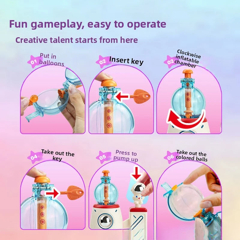 RocketFun – Kreatywność i magia – zestaw do tworzenia balonów