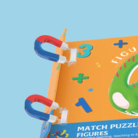 Thumbnail for SmartMatch – Zabawa i nauka – magnetyczna książeczka 2 w 1 do rysowania i układania puzzli