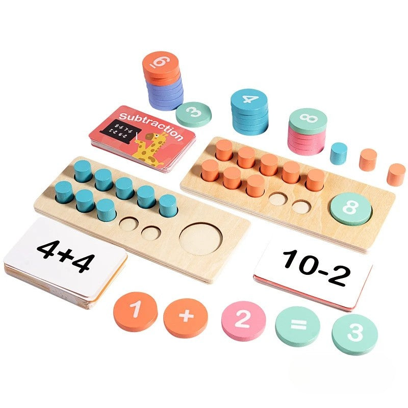 Woods™ - Uprość arytmetykę - Zestaw matematyczny dla dzieci