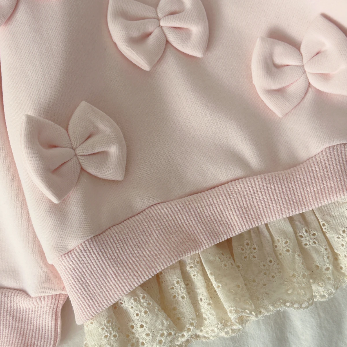 LittleAngel – Miękkie i stylowe – zestaw dla niemowląt z bluzą i spodniami z gumką