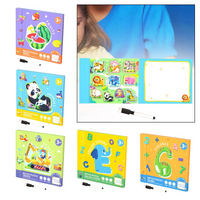 Thumbnail for SmartMatch – Zabawa i nauka – magnetyczna książeczka 2 w 1 do rysowania i układania puzzli