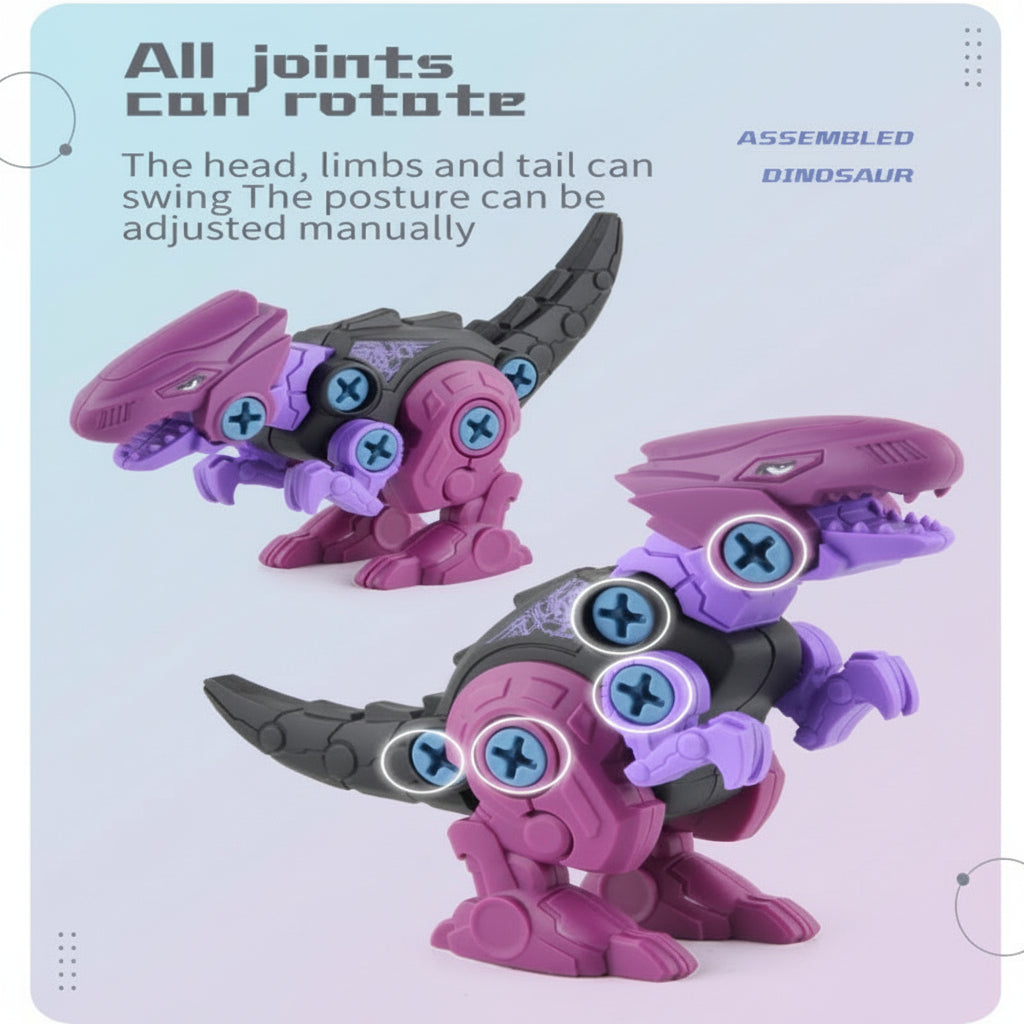 JurassicDrill – Fajny i zabawny – zestaw do samodzielnego wykonania dinozaura