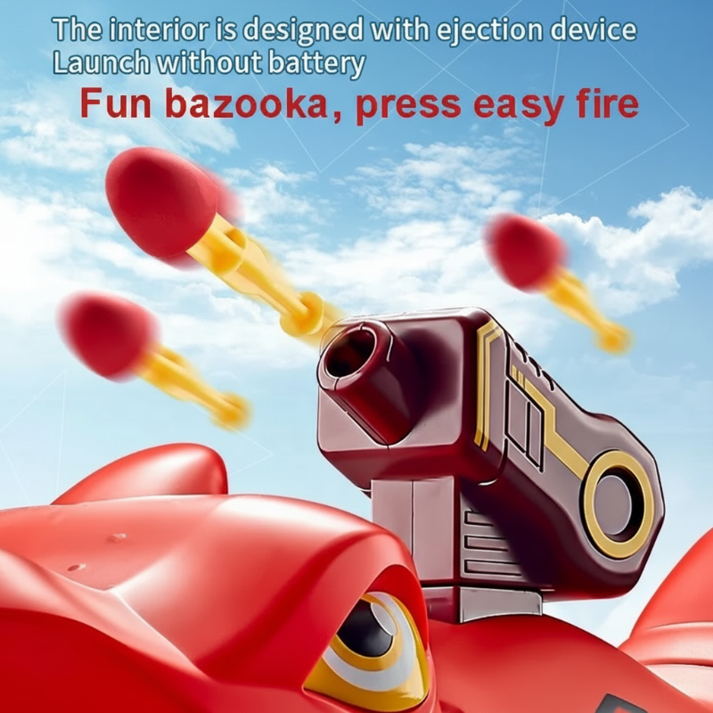 TurboRex – Przygodowe i interaktywne – samochód-zabawka z dinozaurem