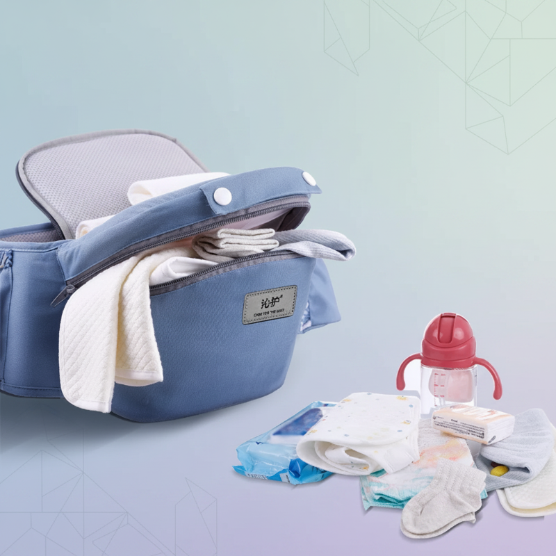 CozyCarry – Praktyczny i regulowany – nosidełko dla dzieci 3 w 1