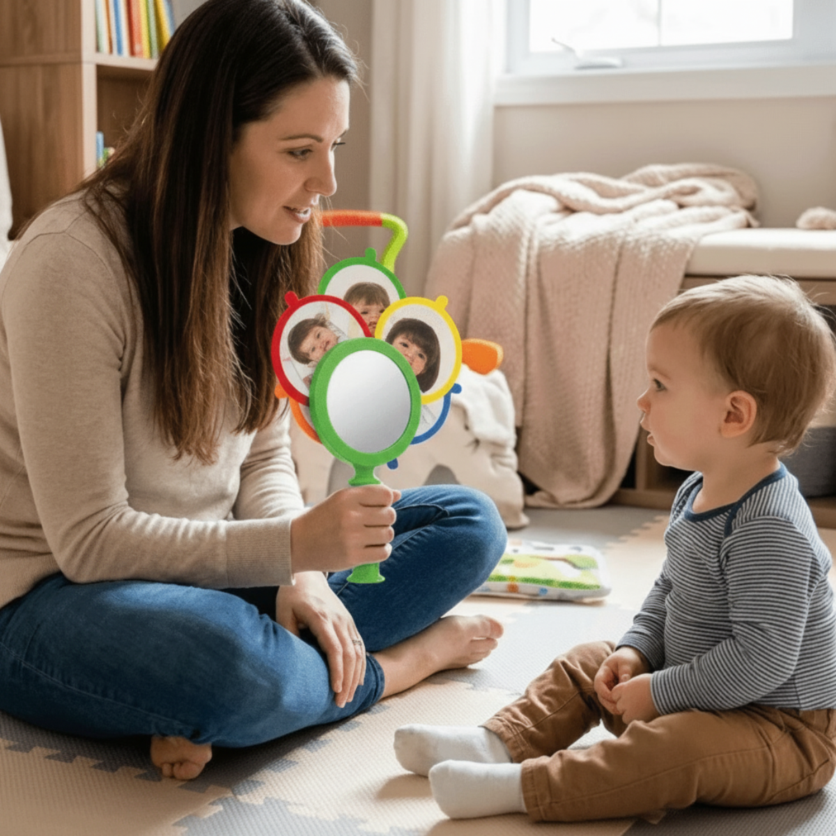 MirrorFun – Edukacyjne i interaktywne – lustro z mimiką twarzy