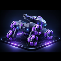 Thumbnail for CrazyWheels – Odważny i ekscytujący – cysterna RC z miotaczem żelowych kulek