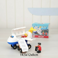 Thumbnail for Woods – Stylowy i edukacyjny – drewniany zestaw do zabawy „Transport publiczny”