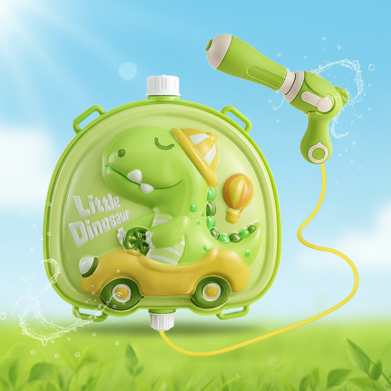 Kids Water Blaster – Zabawowy i praktyczny – plecak z pistoletem na wodę