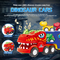 Thumbnail for DinoDrive – Kreatywny i pełen przygód – zestaw do zabawy „Ciężarówka 5 w 1”