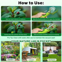 Thumbnail for BugMaster – Edukacyjne i zabawne – wielofunkcyjny łapacz owadów