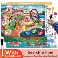 Thumbnail for Search and Find Game – Nauka i zabawa – książka z zadaniami