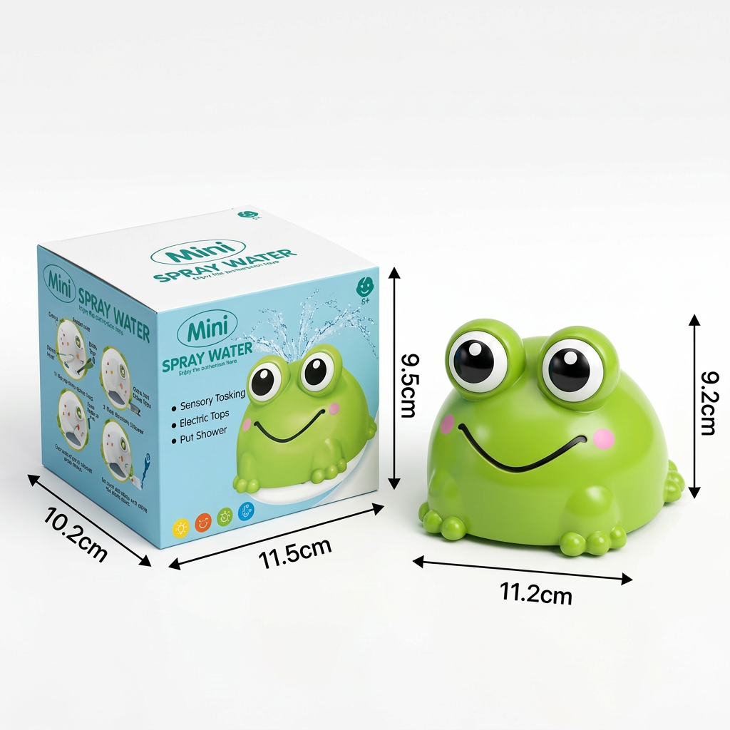 FrogSplash – Wesoła i interaktywna – automatyczna fontanna
