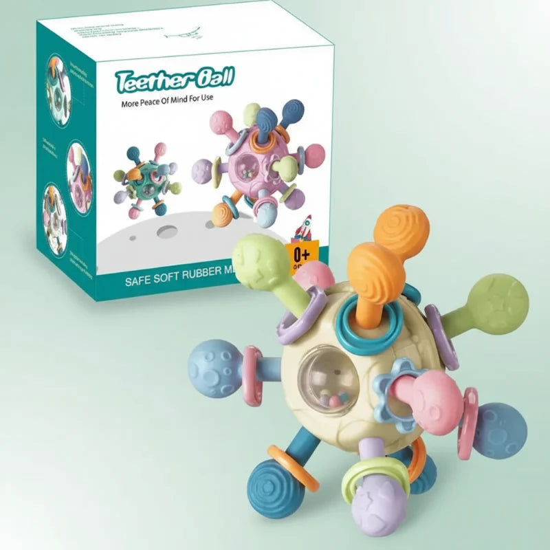 CalmChew – Delikatny i bezpieczny – silikonowy gryzak 3 w 1