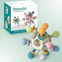 Thumbnail for CalmChew – Delikatny i bezpieczny – silikonowy gryzak 3 w 1