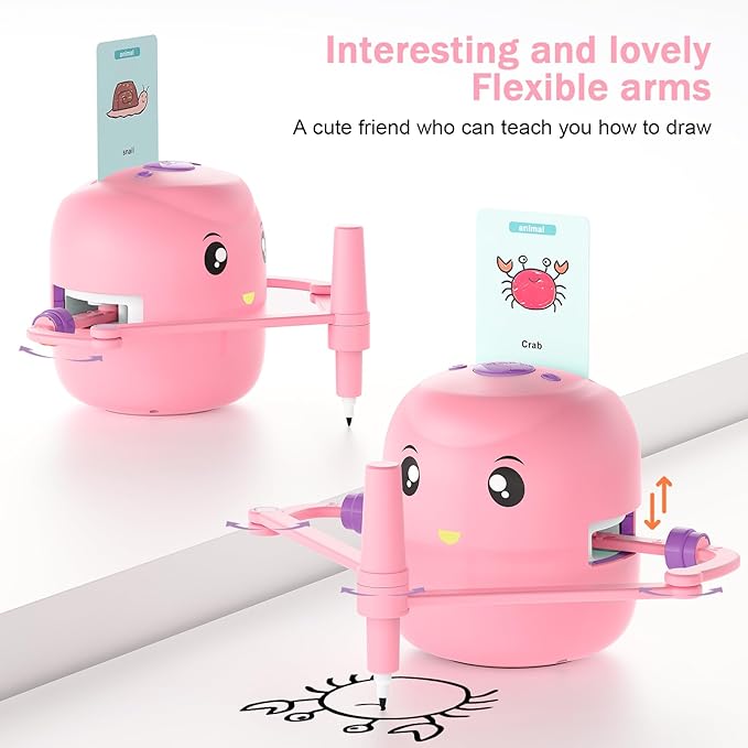 Sketch Pal™ – Interaktywne i zabawne - rysujące zabawki-roboty